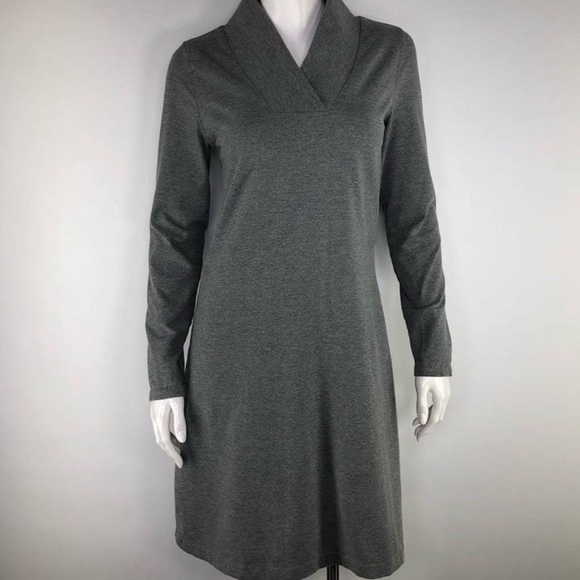 Salaries Gray Long sleeve dress size small - Picture 7 of 7